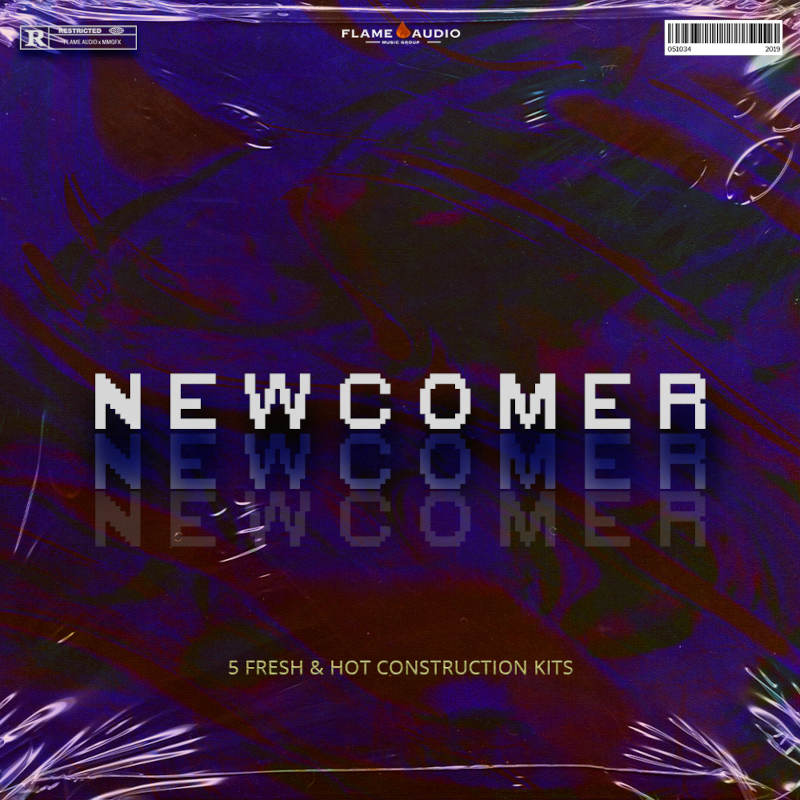 Flame Audio - Newcomer Sample Packs Software GUI Artwork