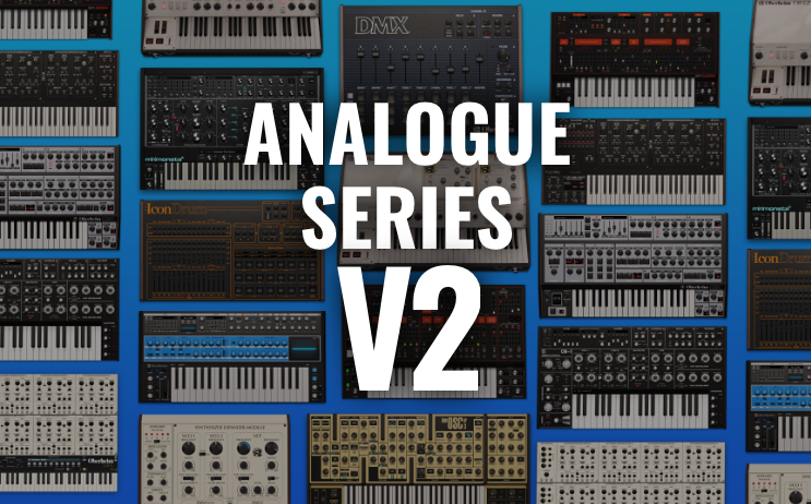 GForce Software - Analogue Series Bundle Plugins & FX Software GUI Artwork