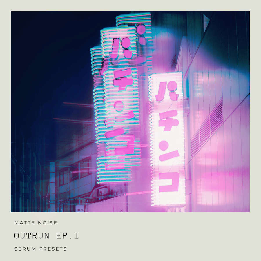 GOGOi - Outrun EP.1 Presets Software GUI Artwork