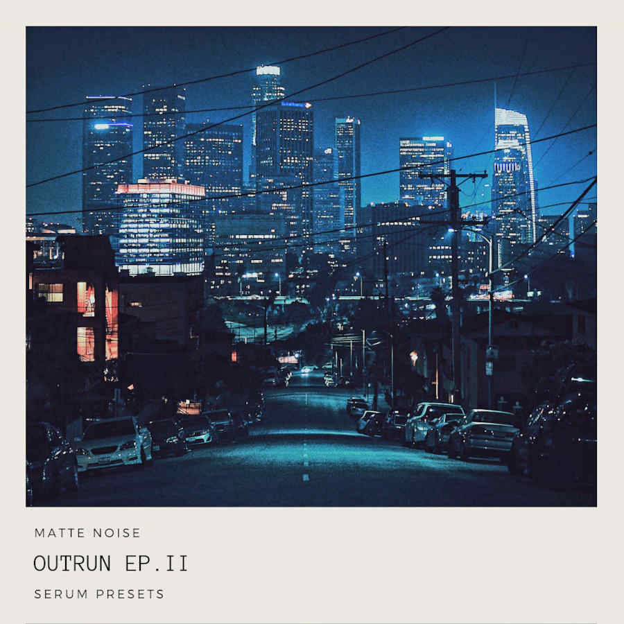 GOGOi - Outrun EP.2 Presets Software GUI Artwork