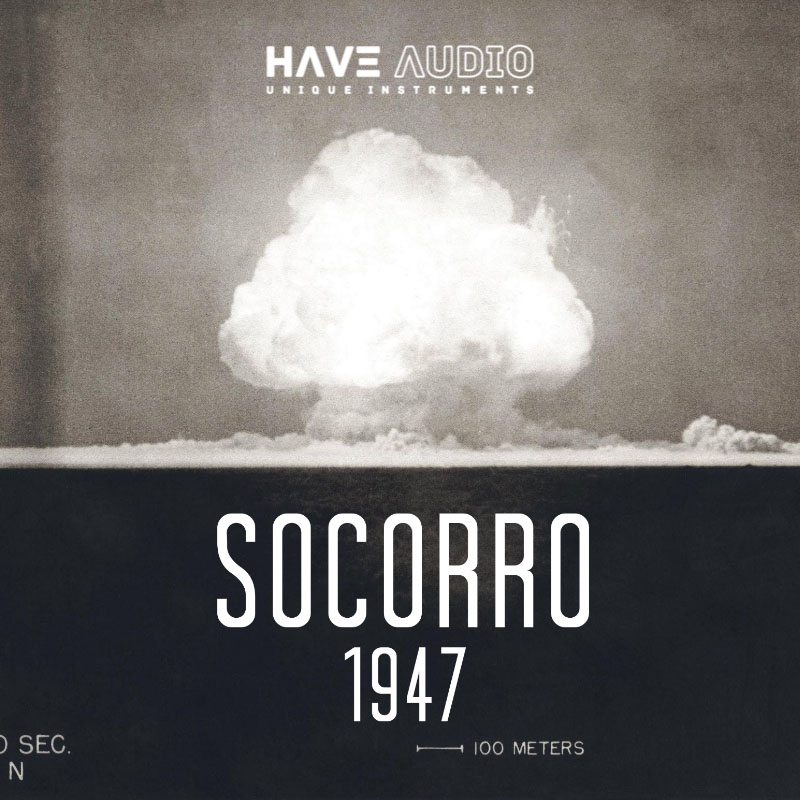 HAVE Audio - Socorro 1947 Sample Packs Software GUI Artwork