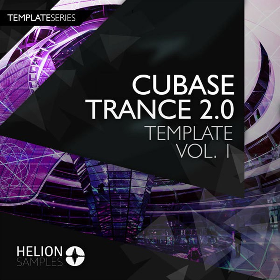 Helion Samples - Trance 2.0 Template for Cubase Vol 1 Presets Software GUI Artwork