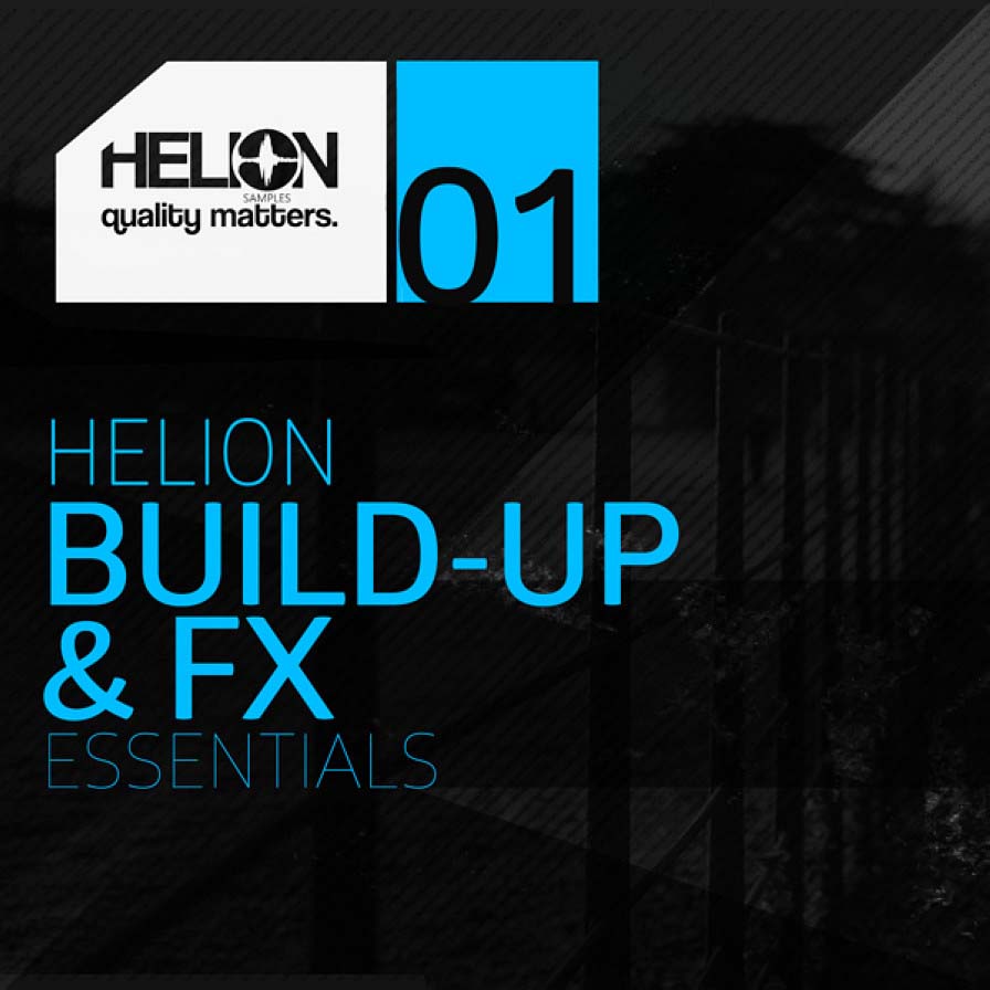 Helion Samples - Build-Up & FX Essentials Volume 1 Sample Packs Software GUI Artwork