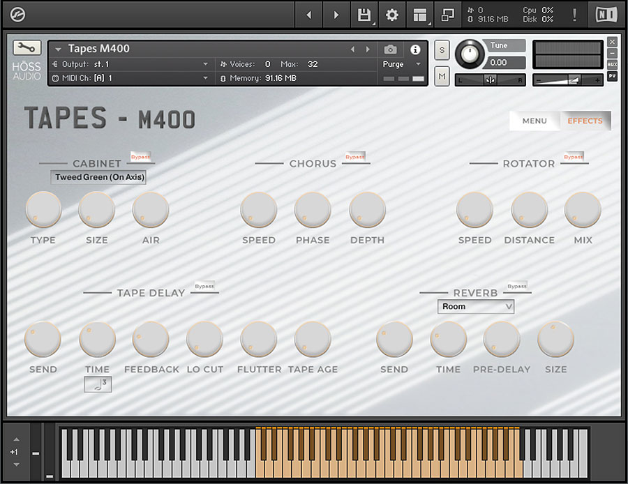 HÖSS AUDIO - Tapes M400 Screenshot 2