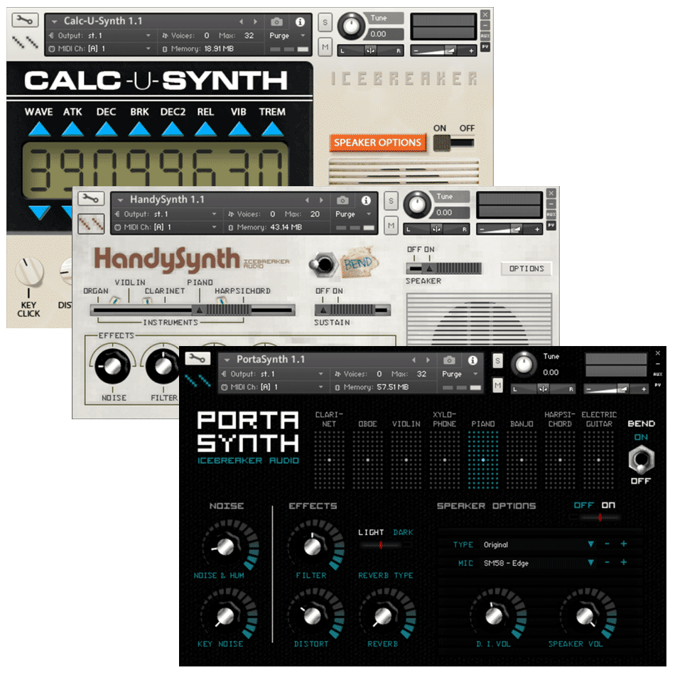 Icebreaker Audio - Toybreaker Collection Kontakt Instruments Software GUI Artwork