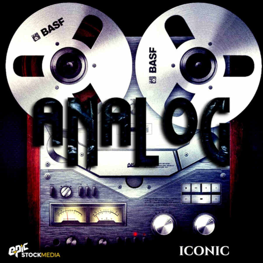 Epic Stock Media - Iconic Analog Drum Loops Sample Packs Software GUI Artwork