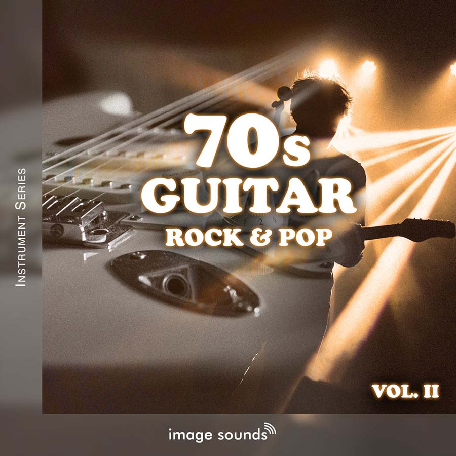 Image Sounds - 70s Guitar 2 - Rock & Pop Sample Packs Software GUI Artwork