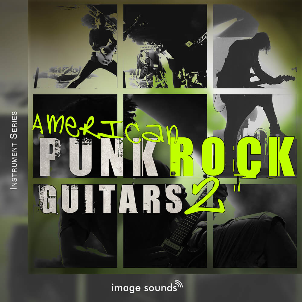 Image Sounds - American Punk Rock Guitars 2 Sample Packs Software GUI Artwork