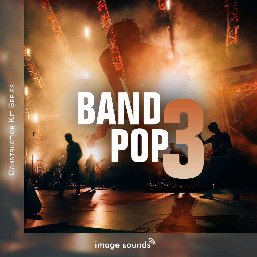 Image Sounds - Band Pop 3 Sample Packs Software GUI Artwork