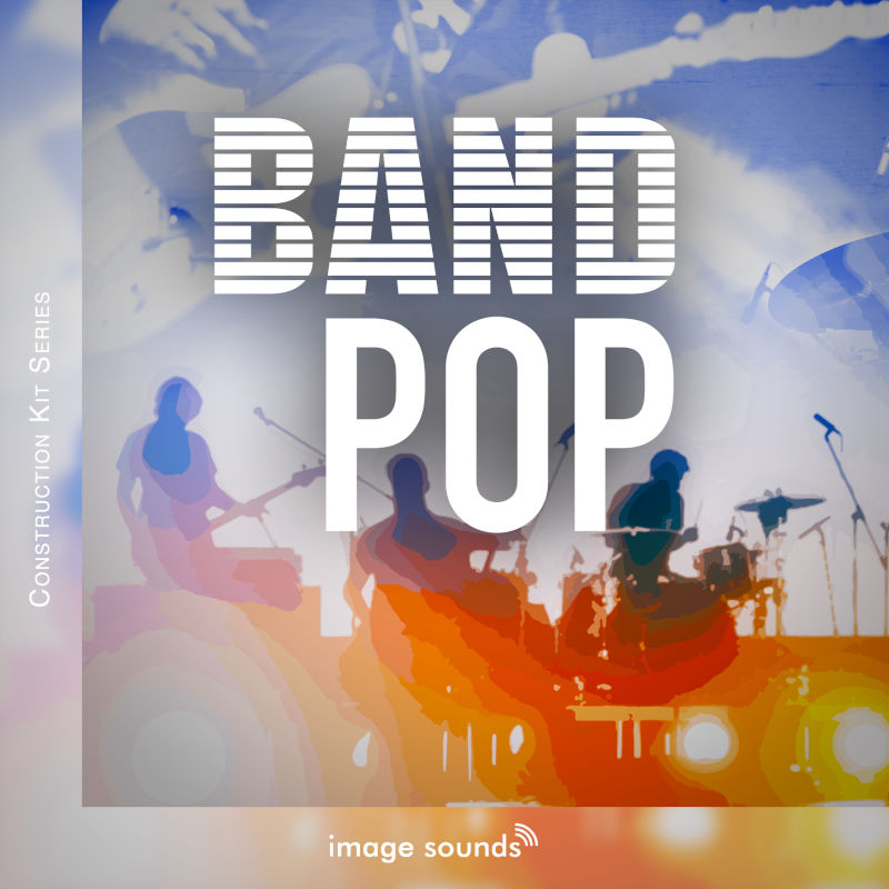 Image Sounds - Band Pop Sample Packs Software GUI Artwork
