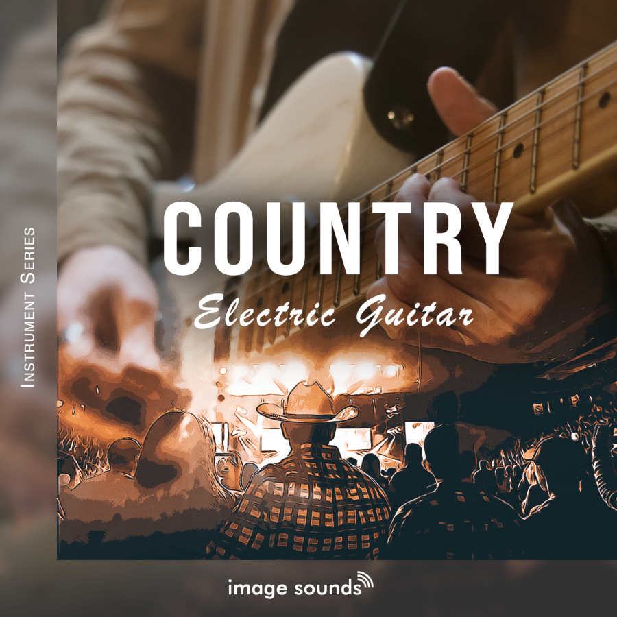 Image Sounds - Country Electric Guitar Sample Packs Software GUI Artwork