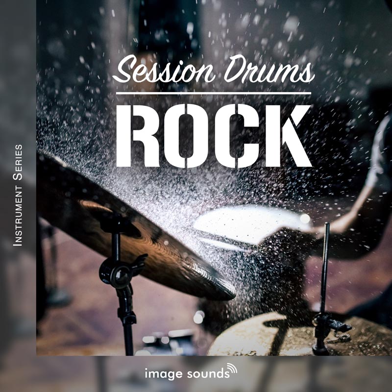 Image Sounds - Session Drums: Rock 1 Sample Packs Software GUI Artwork