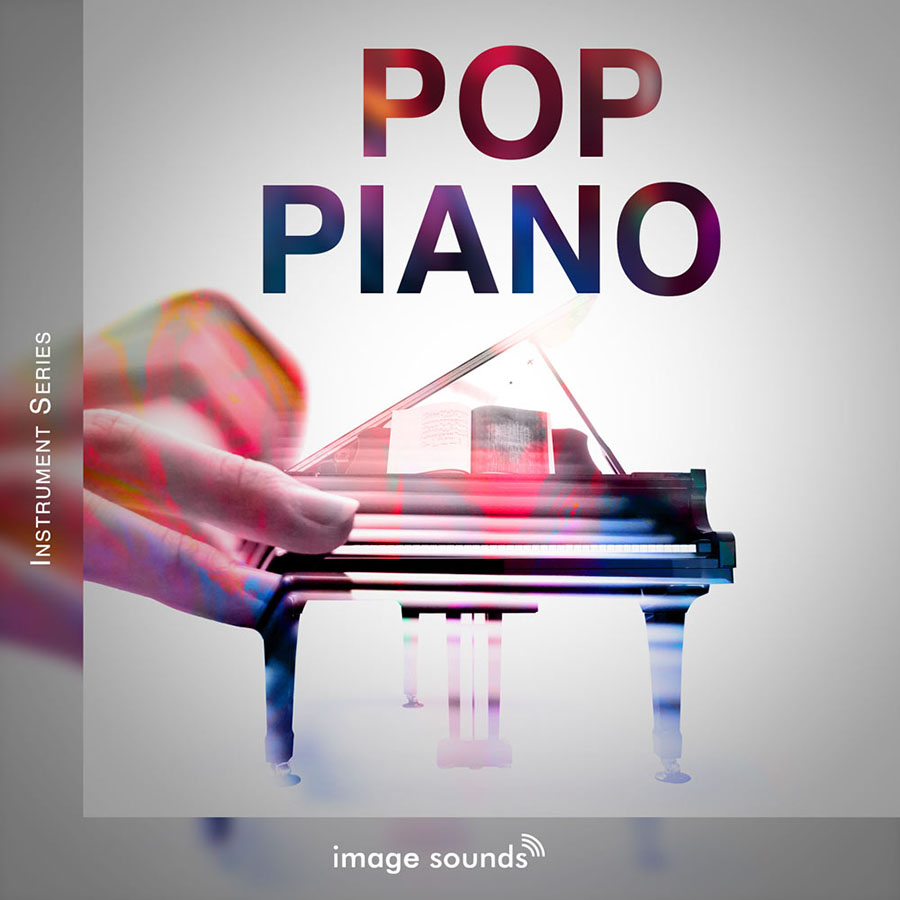 Image Sounds - Pop Piano Sample Packs Software GUI Artwork