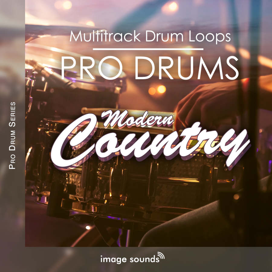 Image Sounds - Pro Drums Modern Country Sample Packs Software GUI Artwork