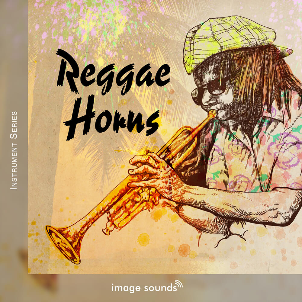 Image Sounds - Reggae Horns Sample Packs Software GUI Artwork