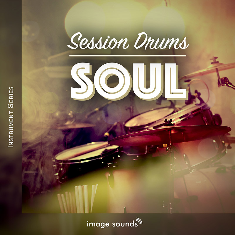 Image Sounds - Session Drums: Soul 1 Sample Packs Software GUI Artwork