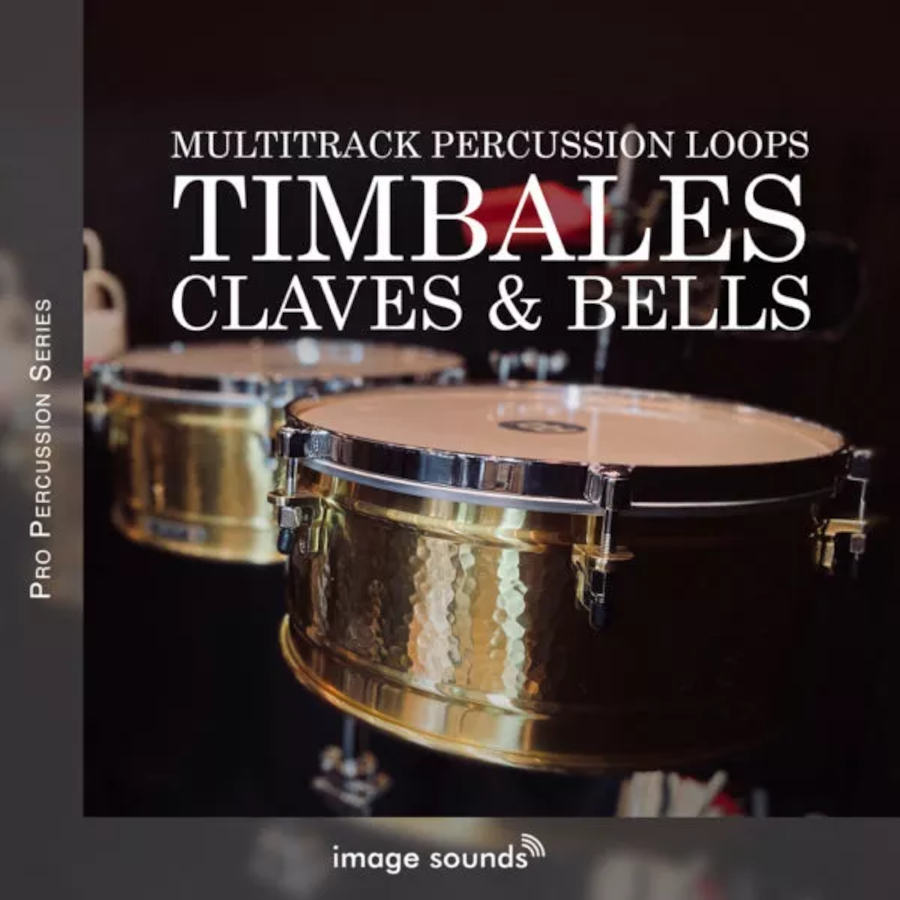 Image Sounds - Timbales Claves Bells Sample Packs Software GUI Artwork