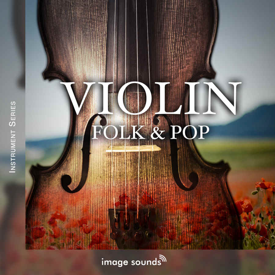 Image Sounds - Violin - Folk and Pop Sample Packs Software GUI Artwork