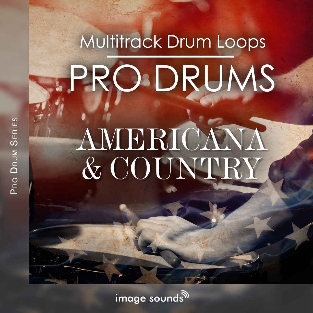 Image Sounds - Pro Drums Americana & Country Sample Packs Software GUI Artwork