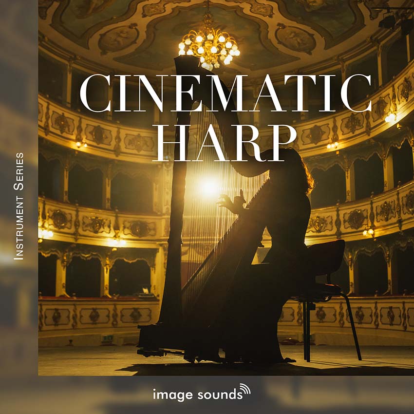 Image Sounds - Cinematic Harp Sample Packs Software GUI Artwork