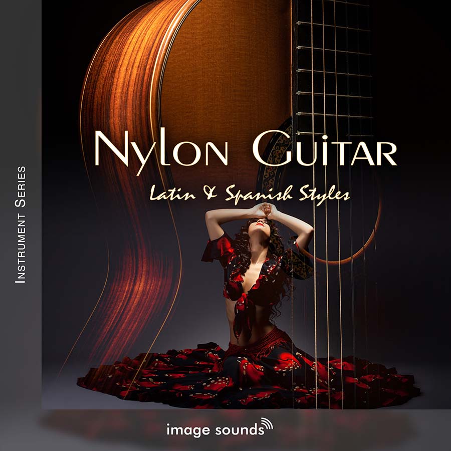 Image Sounds - Nylon Guitar - Latin & Spanish Styles Sample Packs Software GUI Artwork