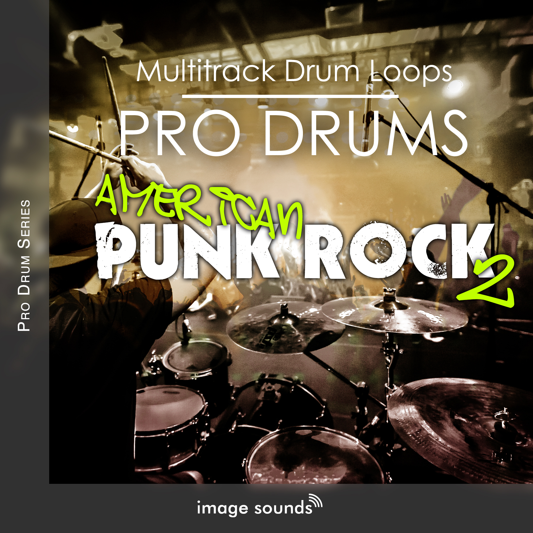 Image Sounds - Pro Drums American Punk Rock 2 Sample Packs Software GUI Artwork