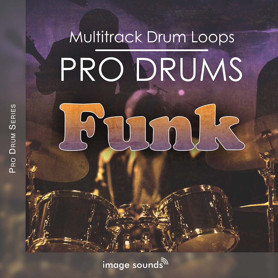 Image Sounds - Pro Drums Funk Sample Packs Software GUI Artwork