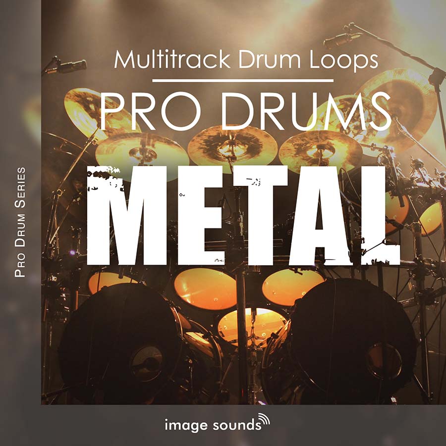 Image Sounds - Pro Drums Metal Sample Packs Software GUI Artwork