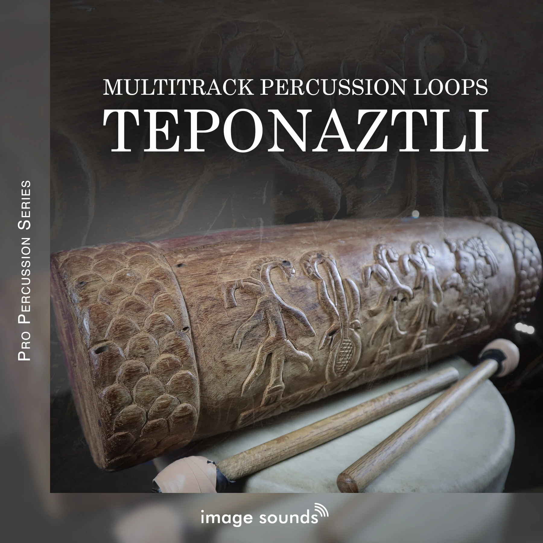 Image Sounds - Teponaztli Sample Packs Software GUI Artwork