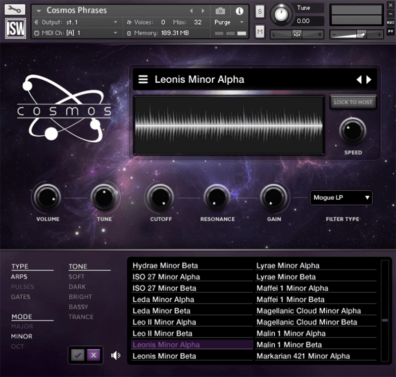 Impact Soundworks - Cosmos Screenshot 3