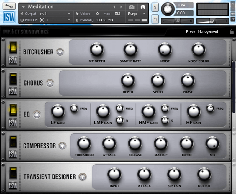 Impact Soundworks - Meditation Screenshot 3