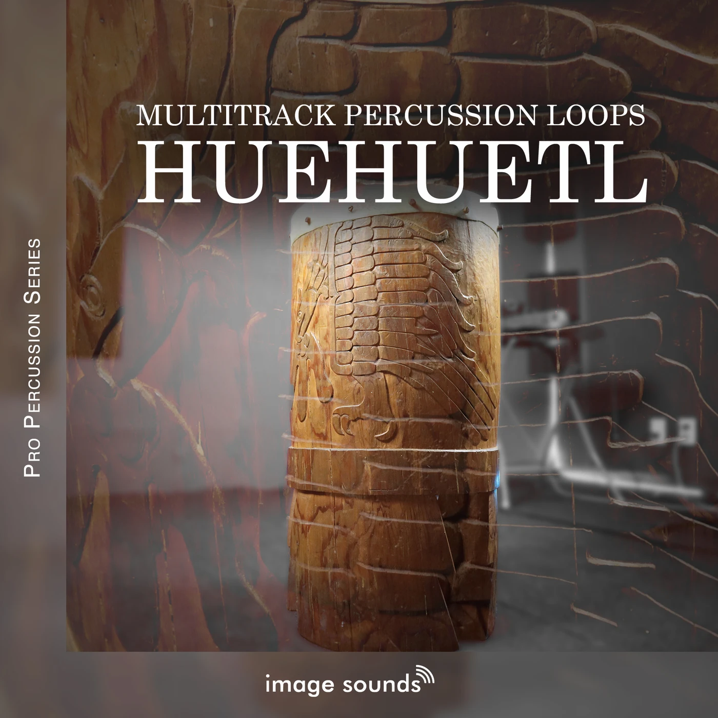 Image Sounds - Huehuetl Sample Packs Software GUI Artwork