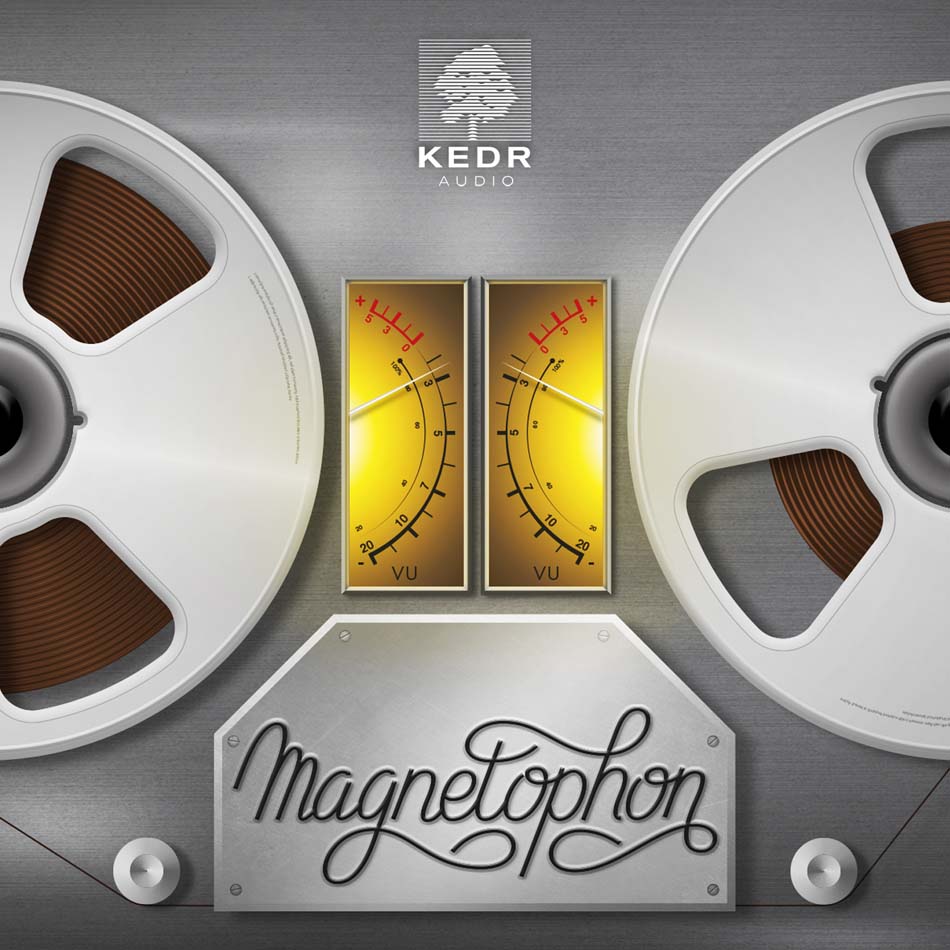 KEDR Audio - Magnetophon Sample Packs Software GUI Artwork