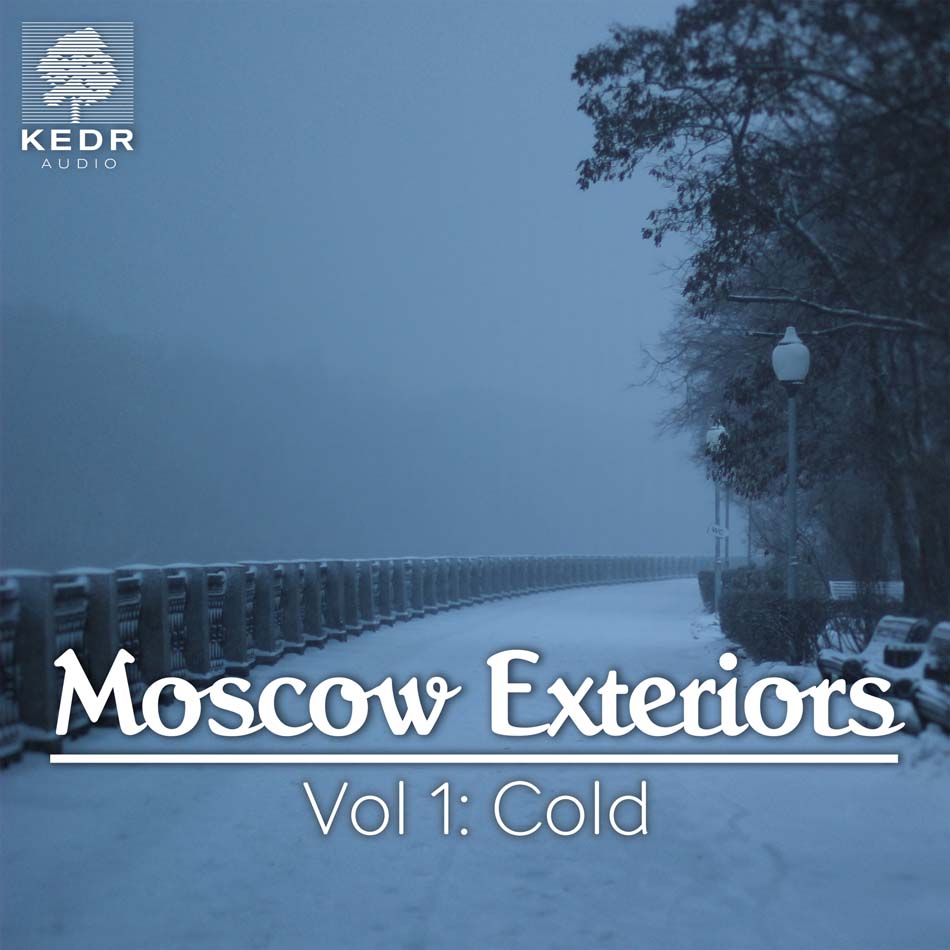 KEDR Audio - Moscow Exteriors Vol 1 - Cold Sample Packs Software GUI Artwork