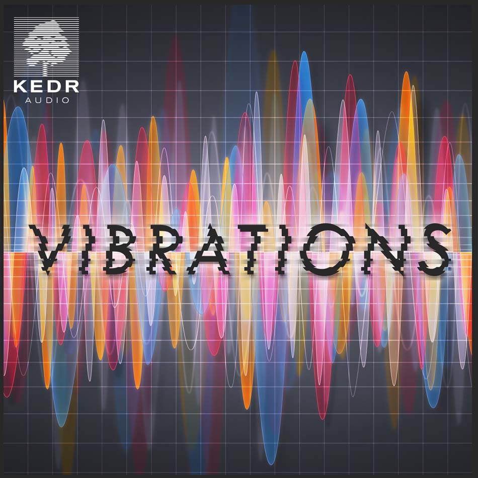 KEDR Audio - Vibrations Sample Packs Software GUI Artwork