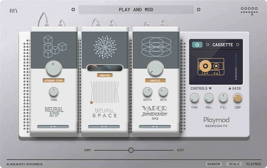 KaranyiSounds - Playmod Plugins & FX Software GUI Artwork