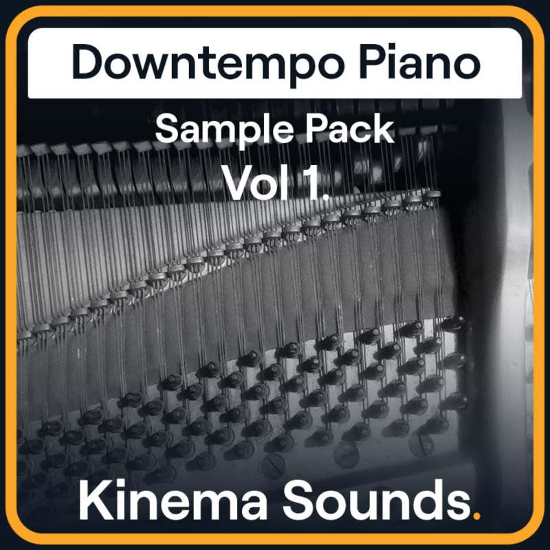 Kinema Sounds - Downtempo Piano Vol. 1 Sample Packs Software GUI Artwork