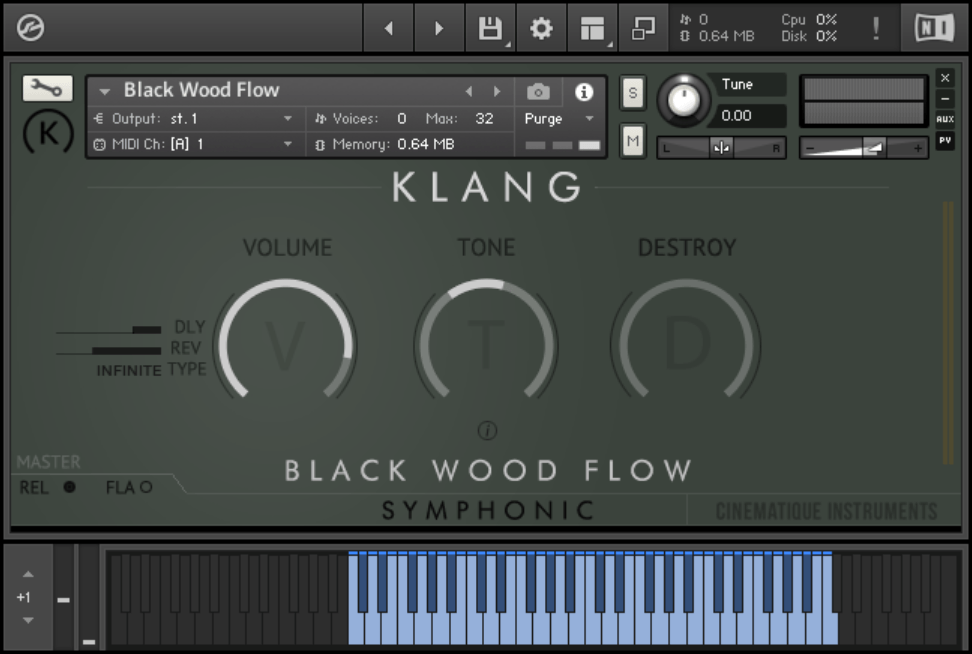 Klang - Symphonic: Black Wood Flow Screenshot 2