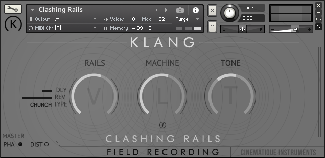 Klang - Field Recordings: Clashing Rails Screenshot 2