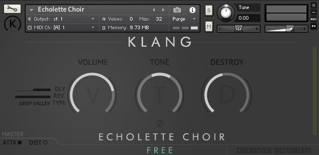 Klang - Taped: Echolette Choir Screenshot 2