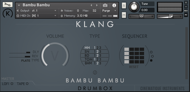 Klang - Drumbox - Bambu - Free Screenshot 2