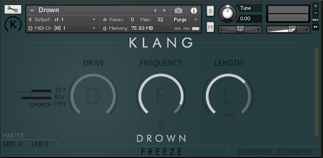 Klang - Freeze - Drown - Free Screenshot 2