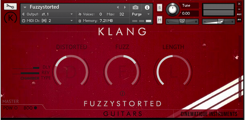 Klang - Guitars: Fuzzystortion Screenshot 2