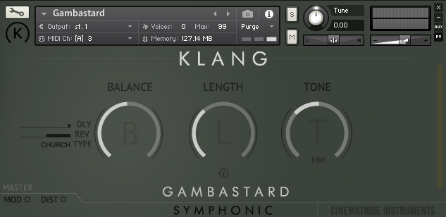 Klang - Symphonic: Gambastard Screenshot 2