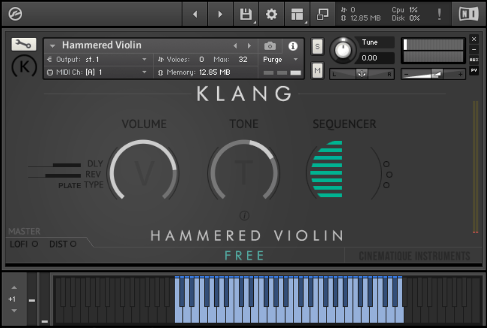 Klang - Symphonic: Hammered Violin Screenshot 2