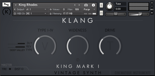 Klang - Vintage Synth: King Mark I Screenshot 2