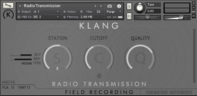 Klang - Field Recordings: Radio transmission Screenshot 2