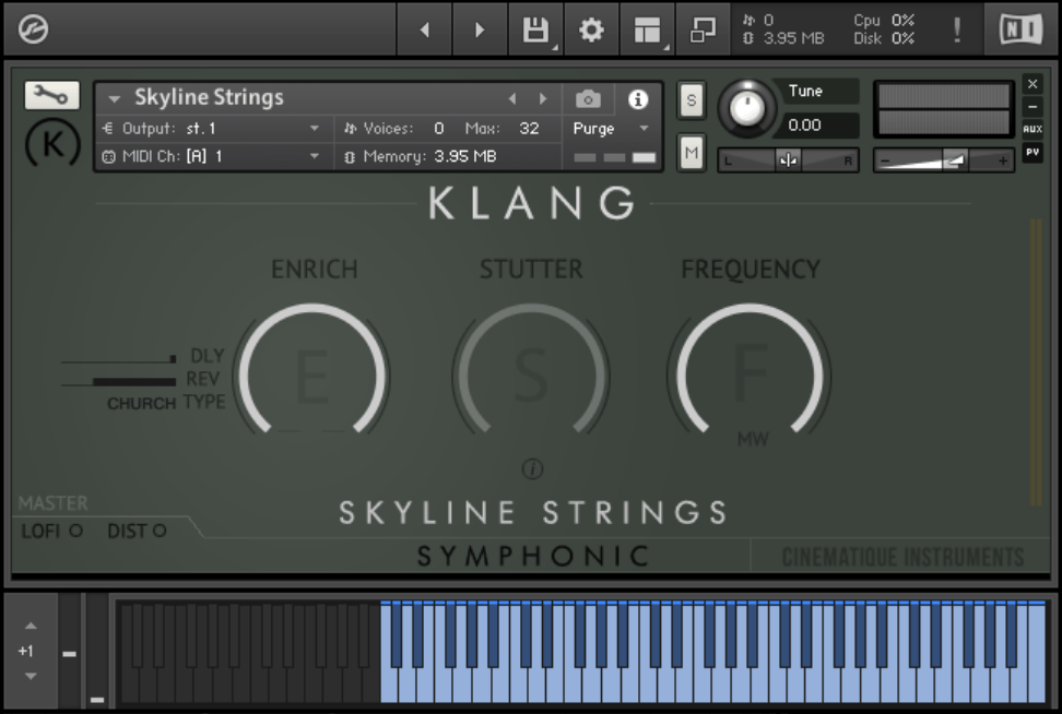 Klang - Symphonic: Skyline Strings Screenshot 2