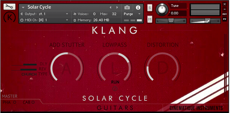 Klang - Guitars: Solar Cycle Screenshot 2
