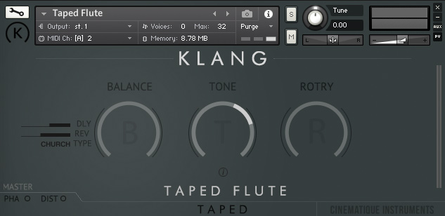 Klang - Taped Flute Screenshot 2